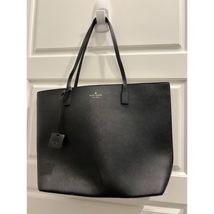 Black Kate Spade tote (large)